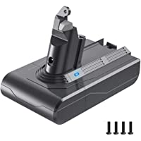 YABER DC62 Dyson V6 21.6V 3500mAh Batería de Repuesto para Dyson DC58 DC59 DC61 DC62 DC72 DC74 595 650 770 880 Aspirador…